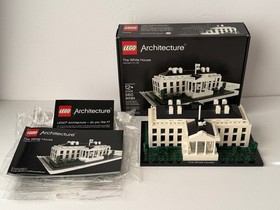 LEGO Architecture The White House 21006 Complete w/ Box + Instructions 