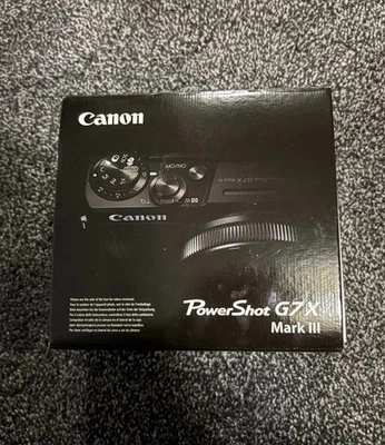 Canon Powershot G7 X Mark III 20.1 MP Digital Camera - Black - IN HAND    - Image 1 of 4