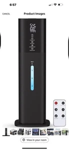 NEW Honovos Humidifier Large Room Bedroom with 7 Colors Light, 2.1Gal(8L) - Picture 1 of 7