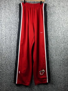 Vintage 1998-99 Nike NBA Authentics Miami Heat Tearaway Warm Up Pants Red 2XL +2 - Bild 1 von 12