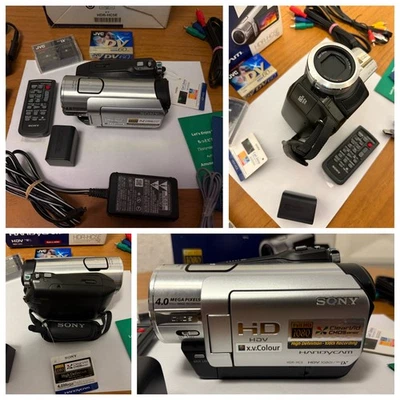 Sony Handycam HDR-HC5E Mini DV HD Camcorder video Camera 4.0 CMOS PAL Zeiss Lens - Image 1 of 4