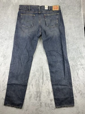 NWT Levi's Jeans Men's 42x38 Big and Tall Blue 559 Relaxed Straight Stretch - Image 1 of 4