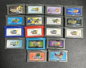 Nintendo GBA Megaman Rockman Exe Series 17 Games GameBoy Advance Japan Tested - Picture 1 of 2