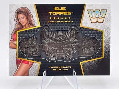 Eve Torres 2017 Topps WWE Divas Commemorative Medallion Belt Relic #d 84/99 - Image 1 of 2
