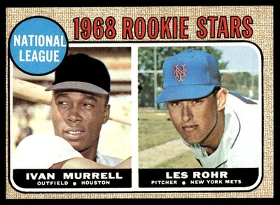 1968 Topps #569 1968 Rookie Stars (Ivan Murrell / Les Rohr) NR-MINT - Image 1 of 2