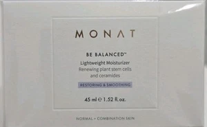 Monat Be Balanced Lightweight Moisturizer Soothing Restoring Skin 1.52 oz Sealed - Picture 1 of 3