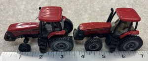 Ertl 1:64 Case MX 235 And 180 Diecast Tractor With Cab Lot of 2 Loose - Picture 1 of 9