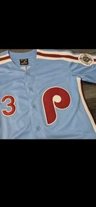 Bryce Harper Majestic Cooperstown Collection Size Large Brand new blue Jersey - Picture 1 of 4