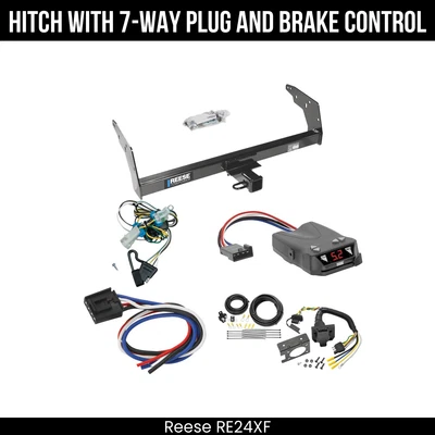 Reboque de engate PKG+ controle de freio para 98-00 Isuzu Hombre 98-04 Chevy S10 GMC Sonoma - Imagem 1 de 4