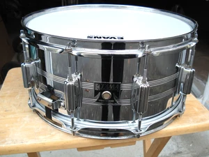 1983 TAMA IMPERIALSTAR POWERLINE SNARE DRUM. 14" x 6,5" sn: 83-21932. Stahl MIJ - Bild 1 von 14