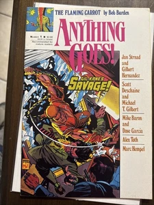 ANYTHING GOES! 1 THE COMICS JOURNAL 1986 - Picture 1 of 2