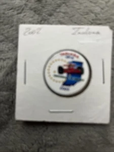 2002 D 25c State Quarter Colorized "Indiana: Crossroads of America" #1341 - Picture 1 of 2