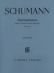 Schumann Romances Op 94 Oboe & Piano Henle Urtext Classical Sheet Music Book - Picture 1 of 1