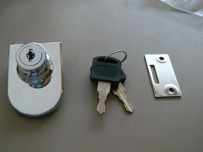 Single Glass Door Lock- FJM Security Products
