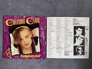 CULTURE CLUB Kissing To Be Clever Vinyl LP 1982 Boy George Lyric Inner V2232 - Picture 1 of 11