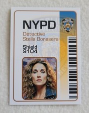 Strictly Ink CSI New York ID Badge Trading Card 