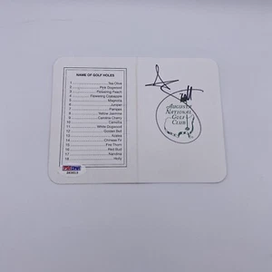 Adam Scott Signed The Masters Augusta Scorecard 2013 Champion PSA/DNA - Picture 1 of 1