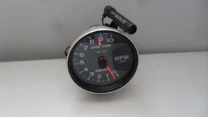 Auto Meter Tachometer Gauge Sport Comp Monster 5" Tach 10K RPM Used 02CE3 ZZ - Picture 1 of 8