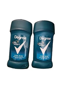 2 Pack Degree COOL RUSH 48 H Antiperspirant Deodorant 2.7 oz ea. - Picture 1 of 1