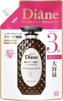Diane Perfect Beauty Extra Damage Repair Treatment Refill 1000ml  - Image 1 of 4