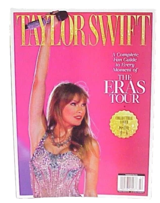 TAYLOR SWIFT THE ERAS TOUR COMMEMORATIVE ISSUE COMPLETE FAN GUIDE/ POSTER INSIDE - Image 1 of 4