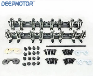 Brazos basculantes de rodillo de montaje de eje de relación 1,5 de acero inoxidable para Chevy SBC 350 400 - Imagen 1 de 5