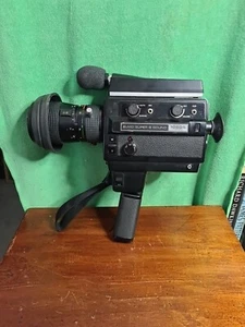 Elmo Super 8 Sound 1050s Macro Movie Camera Untested Powers Up No Film To Test - Picture 1 of 13