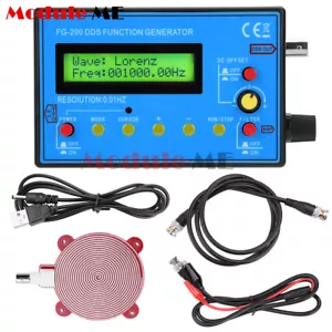 FG-200 0,01 Hz-500KHz DDS Funktion Signal Generator Frequenzzähler Modul Kit - Bild 1 von 16