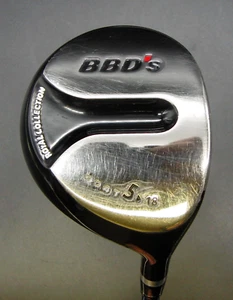 Royal Collection BBD's 18° 5 Wood Extra Stiff Graphite Shaft Perfect Pro Grip - Picture 1 of 6