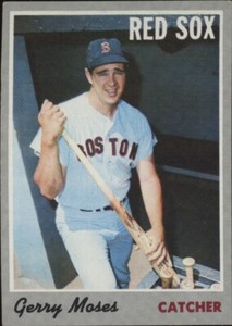 1970 Topps #104 Gerry Moses - Boston Red Sox