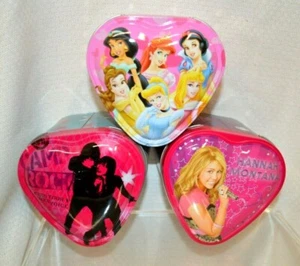 SIE WÄHLEN HERZFÖRMIGES METALL Blech Camp ROCK H MONTANA Disney PRINZESSIN 3" x 4" Schule - Bild 1 von 18