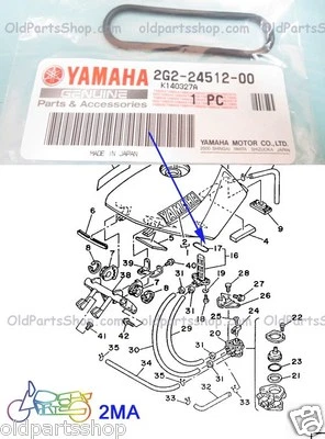 Yamaha TZR250 Fuel Filter Gasket NOS XS400 XS650 XS750 XS850 XJ650 Rubber Seal - Изображение 1 из 2