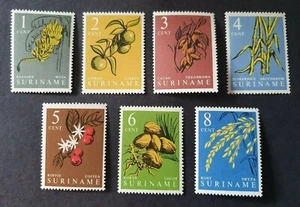 1961 SURINAME NETHERLANDS SET TROPICAL FRUIT VF MNH - Picture 1 of 1