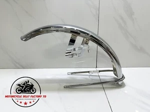 1974-1975 Honda CB360 CB 360 CB360T Front Fender Assembly Chrome High Quality. - Picture 1 of 21