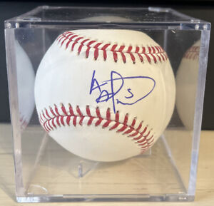 Albert Almora Jr. Autographed Rawlings Official MLB Baseball Chicago Cubs W COA