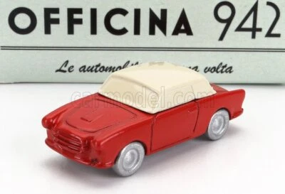 MODELLINO AUTO STATICO OFFICINA 942 SIATA AMICA 57 BASE FIAT 600 1957 ROSSO 1/76 - Immagine 1 di 4