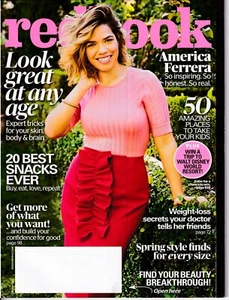 REDBOOK Magazine - March 2017 / America Ferrera / Beauty-Style-Body-Life-Home - Picture 1 of 1