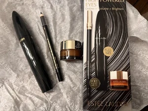 Estée Lauder Turbo Lash Mascara 0.27OZ/8ML Double Wear Eye Pencil+ANR Eye Creme - Picture 1 of 4