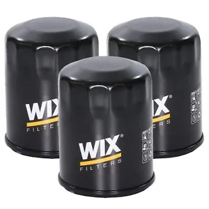 Wix Set of 3 Engine Motor Oil Filters for Acura Honda Hyundai Infiniti Nissan - Picture 1 of 1