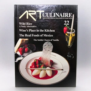 ART CULINAIRE Magazine 22 HC Book | Wild Rice / Wine / Real Foods of Mexico + - Foto 1 di 15