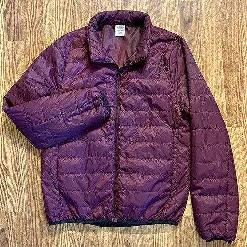 UNDERCOVER Giacca imbottita ROSA by VICTORIAS SECRET ~ donna PICCOLA ~ zip intera ~ prugna ~ leggera