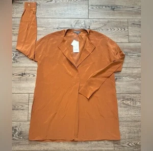 100% silk Vince women’s top xs  - Picture 1 of 3