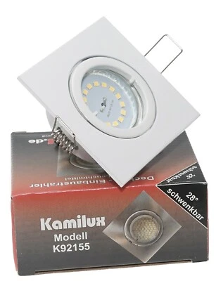 LED Einbau-Strahler flach Spots Set Strahler step-dimmbar 230V 5W Decken QUAJO - Bild 1 von 4