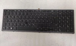 Teclado alemán para HP ZBOOK 15 G3 15 G4 ZBOOK 17 G3 17 G4 - Imagen 1 de 2