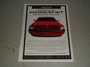 1995 DODGE MAGNUM R/T AD / ARTICLE - Foto 1 di 3