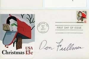 Don Fullmer autograph - (Brother of Gene Fullmer) Boxing Stats - 54 W, 20 L 5T - Picture 1 of 1
