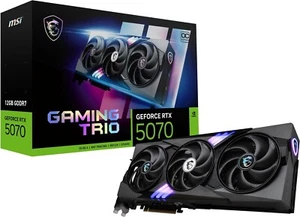 MSI NVIDIA GeForce RTX 5070 12GB GAMING TRIO OC Blackwell Graphics Card - Picture 1 of 12