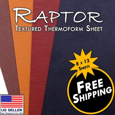 HOLSTERSMITH.COM HOLSTEX® Raptor Sheet (8in x 12in)(.060 .080 .093 Thicknesses) 1QTY.