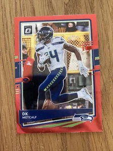 DK Metcalf RED STARS Prizm 2020 Donruss Optic #90 SEAHAWKS NFL Panini SP SSP - Bild 1 von 3