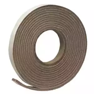 Frost King V449BH Vinyl Foam Tape, 3/4" x 3/16" x 17', Brown - Picture 1 of 1